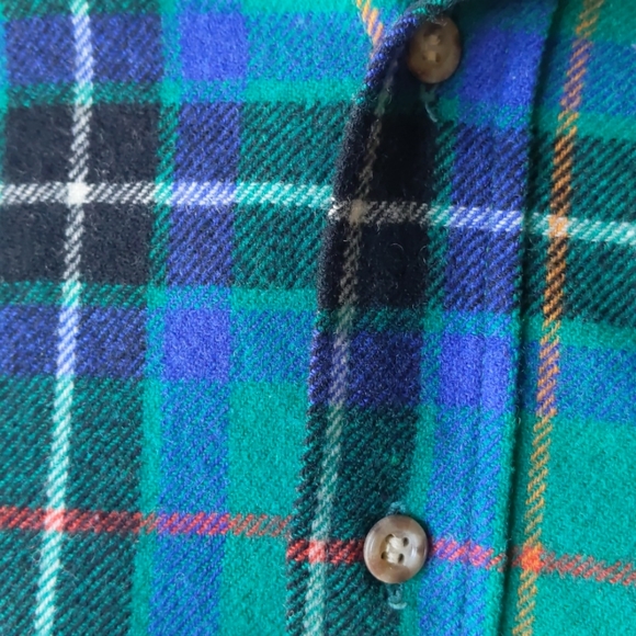 Man's wool flannel shirt - Picture 2 of 11